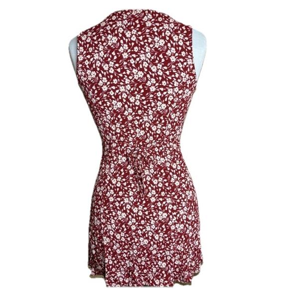 Reformation Rilynn Sleeveless Front Button Mini Dress Flower Girl Size 6 New R26 - Picture 9 of 12